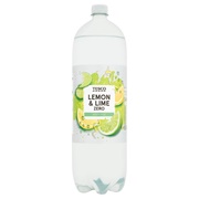 Tesco Lemon & Lime Zero Zesty Fizz