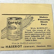 Haserot's Kornlet