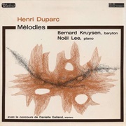 Henri Duparc - Melodies