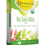 Davidson's Organics Red, Green & White Tea
