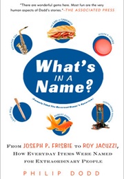 What's in a Name? (Philip Dodd)