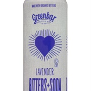 Greenbar Distillery Lavender Bitters + Soda