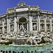 Throw a Coin in the Trevi Fountain in Rome and Make a Wish