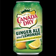 Canada Dry Ginger Ale and Lemonade