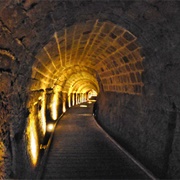 Go Through Crusader Castle Tunnel (Israel)