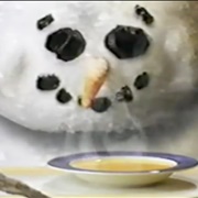 Campbell's Soup Snowman