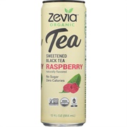 Zevia Tea Raspberry Sweetened Black Tea