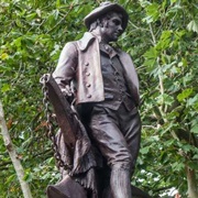 Robert Burns Statue, Auckland, New Zealand