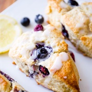 Blueberry Lemon Scone