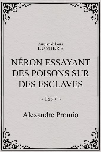 Néron Essayant Des Poisons Sur Des Esclaves (1896)