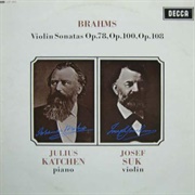Johannes Brahms - Violin Sonatas, Opp. 78, 100 and 108