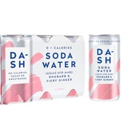 Dash Soda Water Rhubarb & Fiery Ginger
