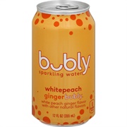 White Peach Ginger Bubly