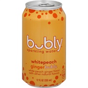 White Peach Ginger Bubly