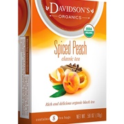 Davidson&#39;s Organics Spiced Peach Tea