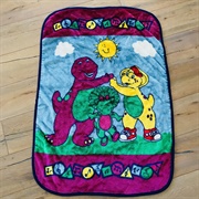 Barney and Friends Blanket