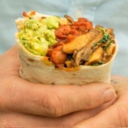 Avocado Pear Burrito