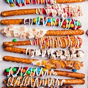 Chocolate Covered Pretzel Sticks