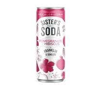 Franklin & Sons Ltd Sister's Soda Pomegranate Hibiscus