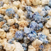 Blueberry Cheesecake Popcorn
