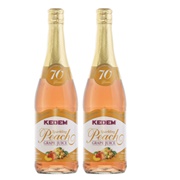 Kedem Sparkling Peach Grape Juice