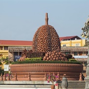 The Big Durian, Kampot, Cambodia