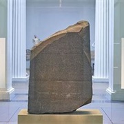 Rosetta Stone Discovered by Napoleon's Troops 1799