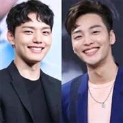 Kim Minjae and Yeo Jingoo