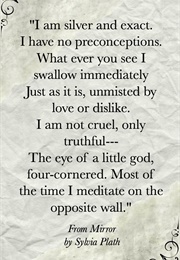 Mirror (Sylvia Plath)