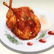 Quail Stuffed With Risotto and Eggs