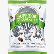 Superior Liquorice Chocolate Liquorice Bullets