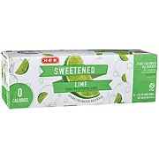 H-E-B Sweetened Lime Sparkling Water