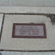 Crash Site of Korabl-Sputnik 1