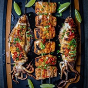 Charcoal Roasted Squid