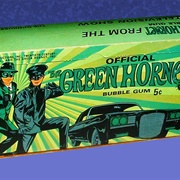 Donruss the Green Hornet Bubble Gum