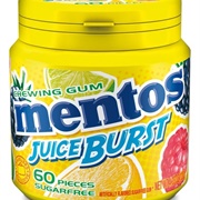 Mentos Gum Fruit