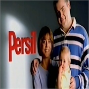 Women Man and Baby Advert