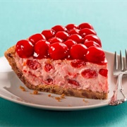 Chocolate Chip Cookie Cherry Cheesecake Pie