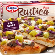Dr. Oetker Rustica Beef Kebab Pizza