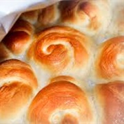Coconut Buns & Fresh Pineapple in Fiji