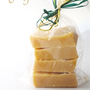 Caramel Eggnog Fudge