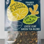 Trader Joe&#39;s When Life Gives You Lemons Green Tea