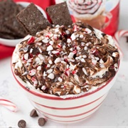 Peppermint Mocha Cheesecake Dip