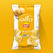 Lay's Simply Sea Salt Flavored Thick Cut Potato Chips