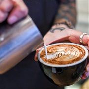 Coffee-Drinking in Melbourne, Australia