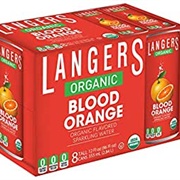 Langers Organic Blood Orange Sparkling Water