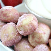 Berries and Cream Pretzel Bites
