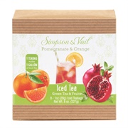 Simpson & Vail Pomegranate & Orange Iced Tea