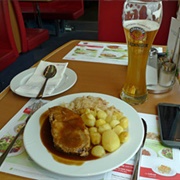 Ordered Meal on a Train