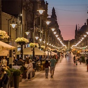 Beer Garden - Piotrkowska Street